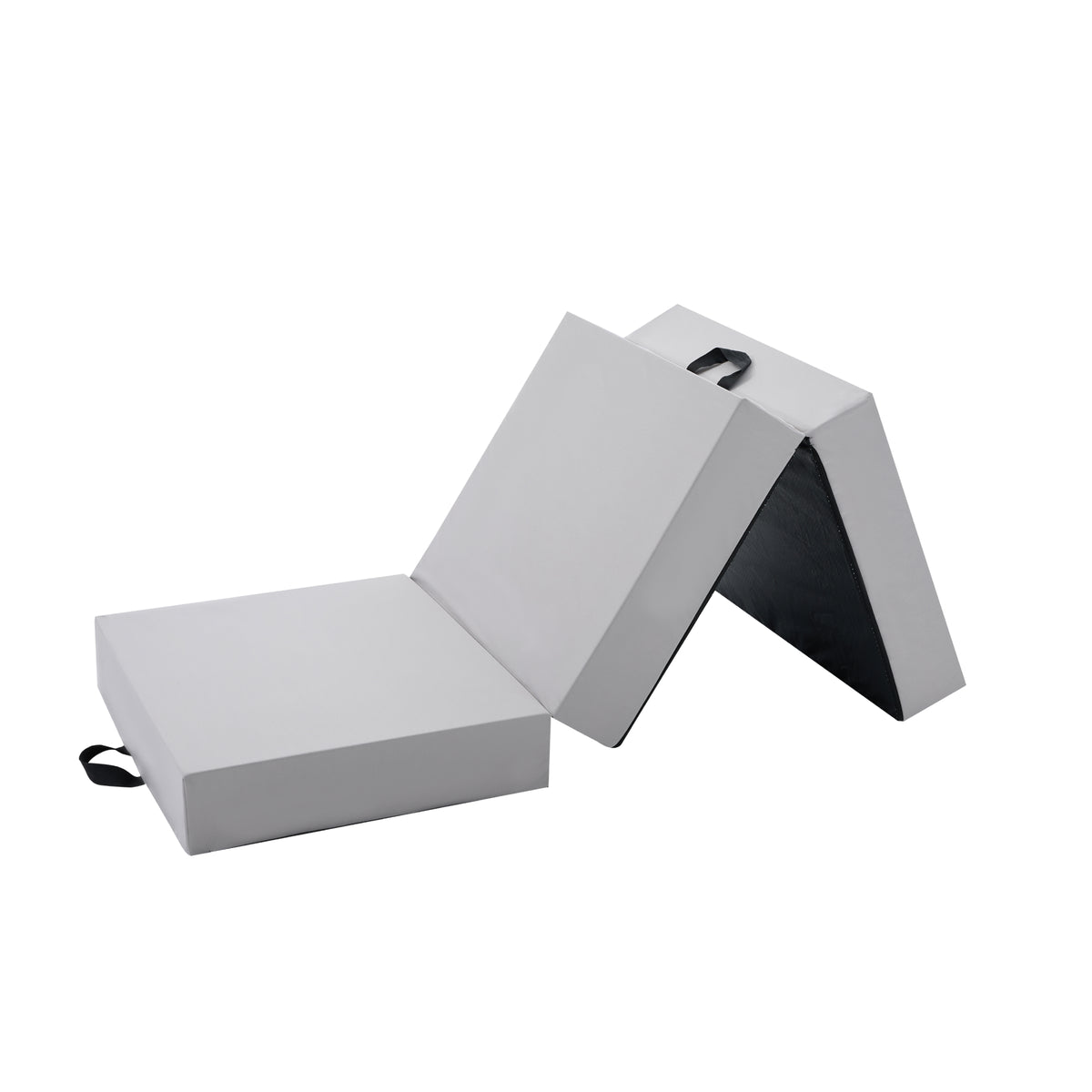 EGOHOME Klappmatratze H3, 3-teilige Gästematratze 15cm Höhe mit Bambus-Memory-Schaum