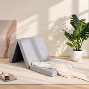 EGOHOME Klappmatratze H3, 3-teilige Gästematratze 10cm Höhe mit Gel-Viscoschaum