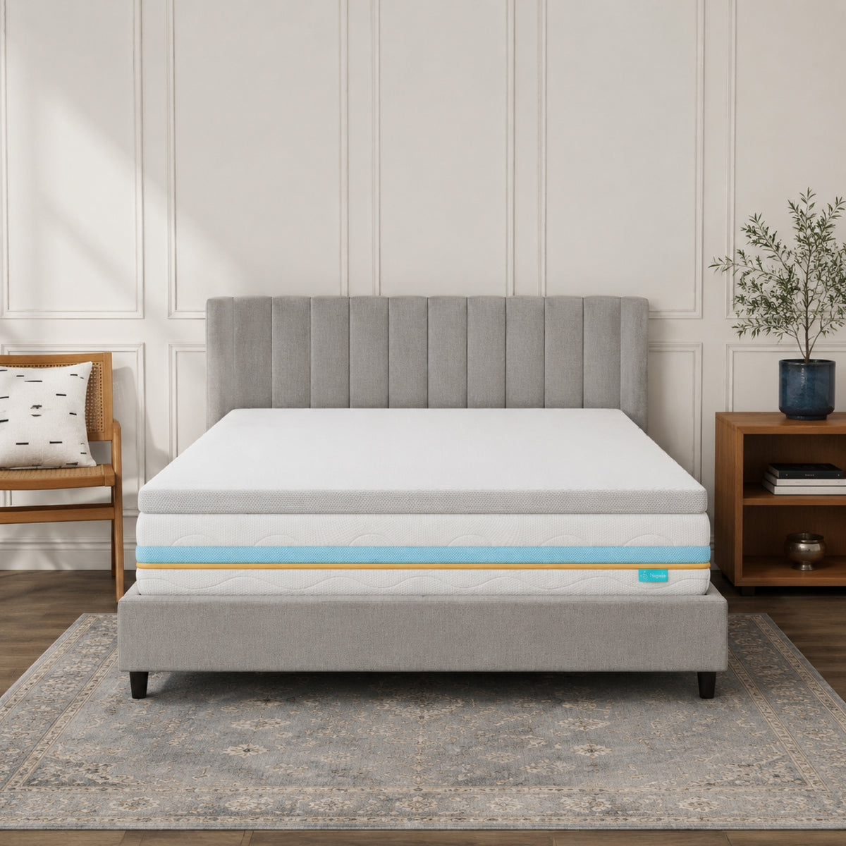 CloudMotion Taschenfederkern-Set – Matratze + AeroCloud Topper