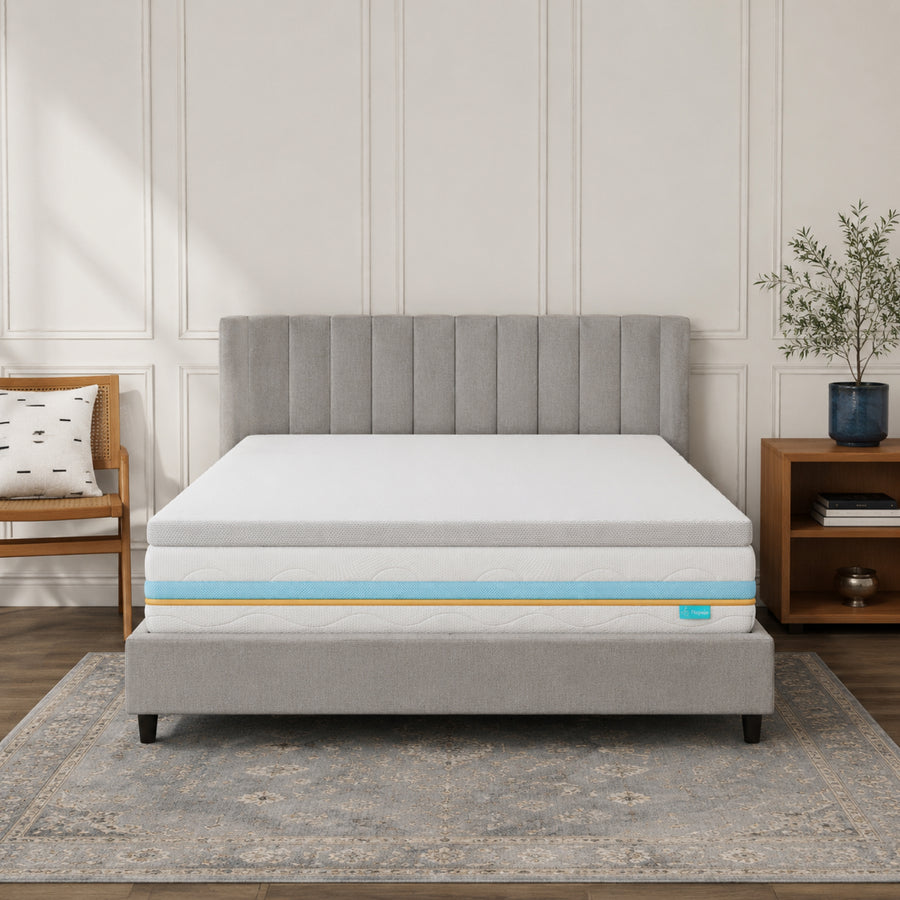 CloudMotion Taschenfederkern-Set – Matratze + AeroCloud Topper
