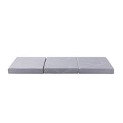 EGOHOME Klappmatratze H3, 3-teilige Gästematratze 15cm Höhe mit Gel-Viscoschaum