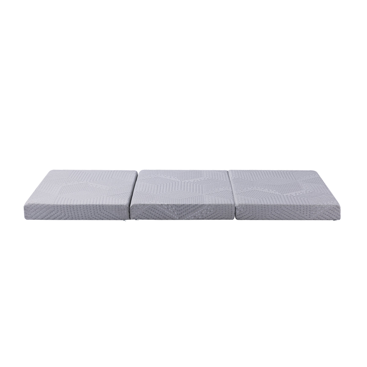 EGOHOME Klappmatratze H3, 3-teilige Gästematratze 15cm Höhe mit Gel-Viscoschaum