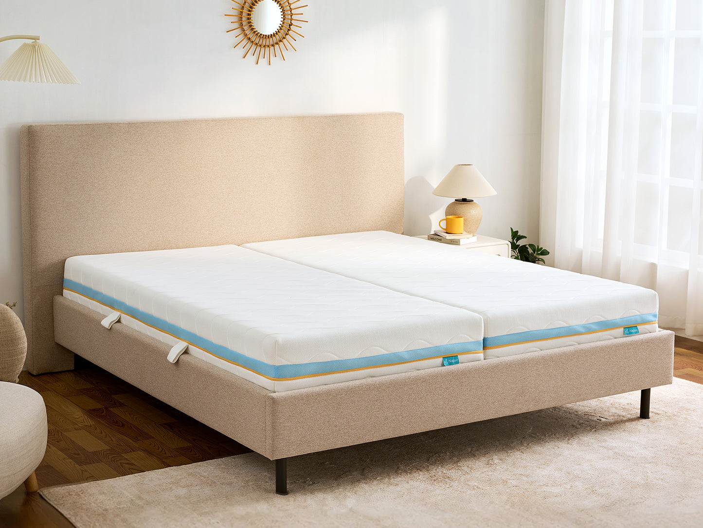 Napsie® Smart Komfort Taschenfederkern-Matratze 22 cm