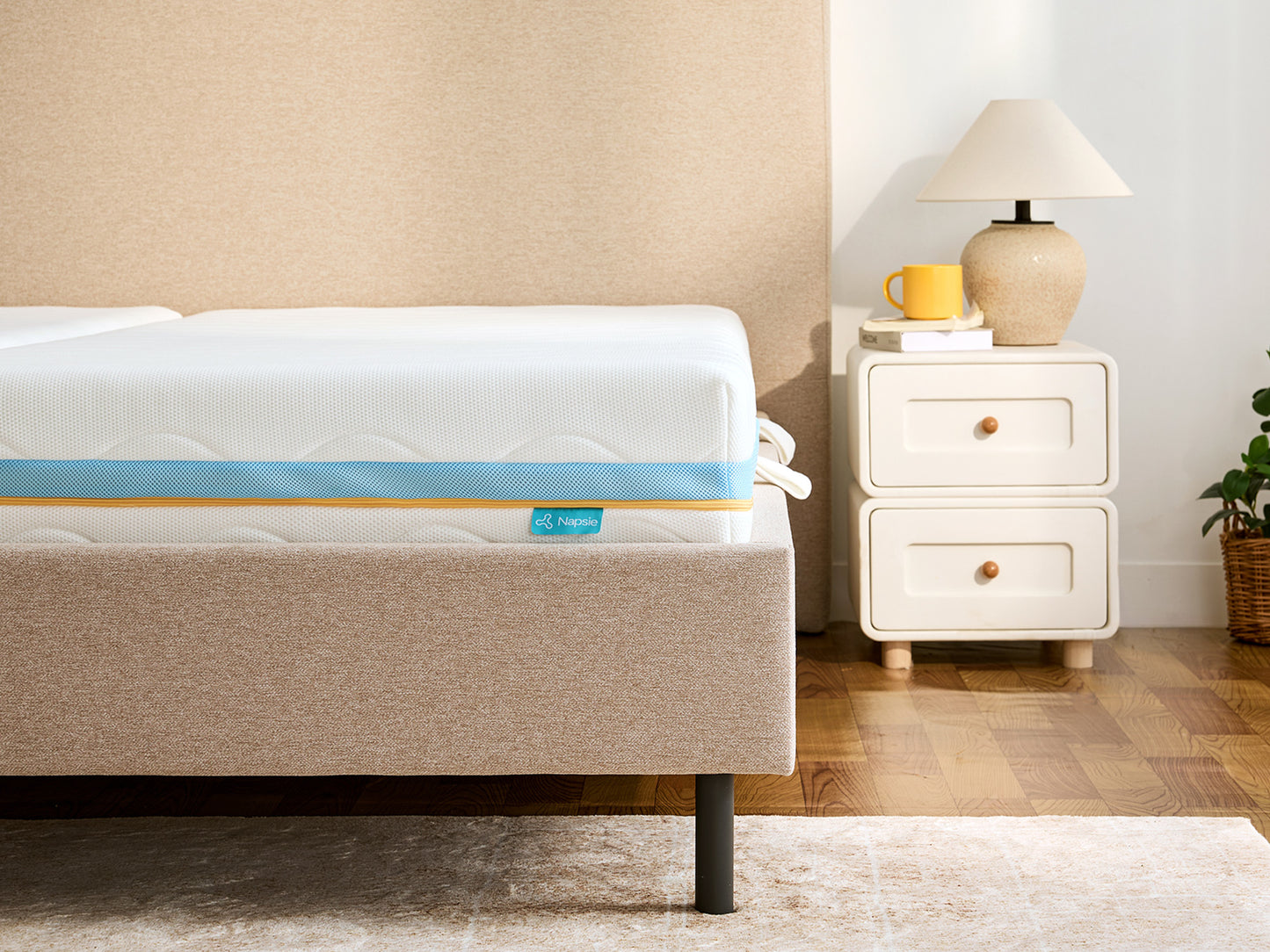 Napsie® Smart Komfort Taschenfederkern-Matratze 22 cm