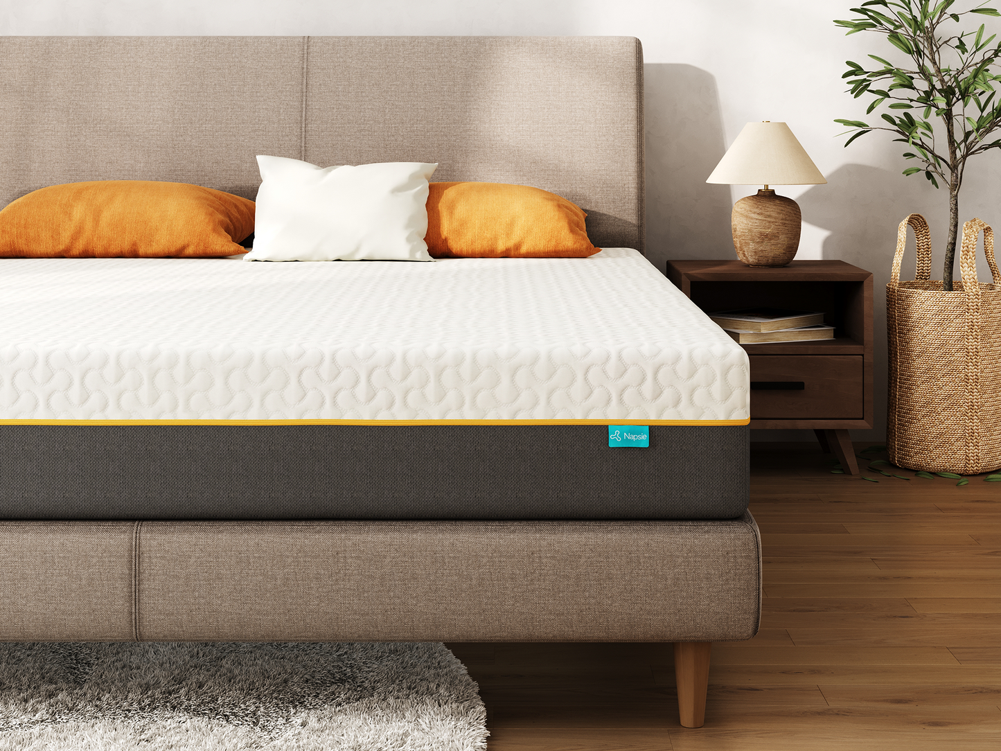 Napsie® Premium Komfort Taschenfederkern-Matratze 25 cm