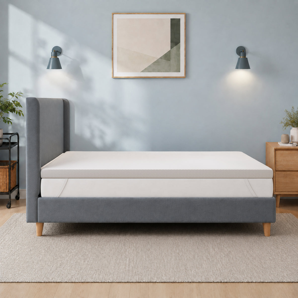 AeroCloud & AeroFill Komfort-Set – Topper + Kissen(2 Pcs)
