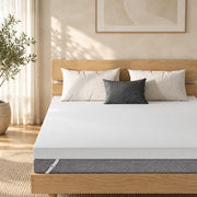 EGOHOME Matratzen Topper 80x200cm H2/H3, 7 cm Höhe mit Viscoschaum & Komfortschaum